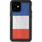 French Flag Distressed iPhone 12 Mini Waterproof Case